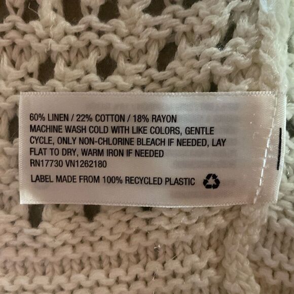 A New Day White Knit top Women's Size XL - Picture 7 of 7